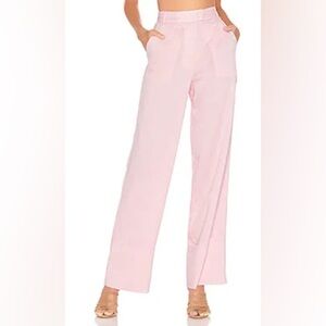 {Lovers + Friends} Pink wide-leg Trouser Size: XS